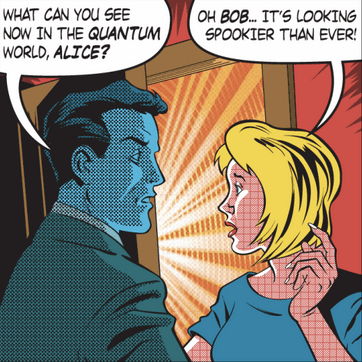 An image for the cover of <i>Physics World</i> from March 2013. A letter to the editor was published in the April 2013 issue critiquing the gendered stereotypes in this image.